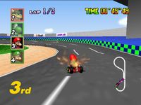Mario Kart 64, capture d'écran